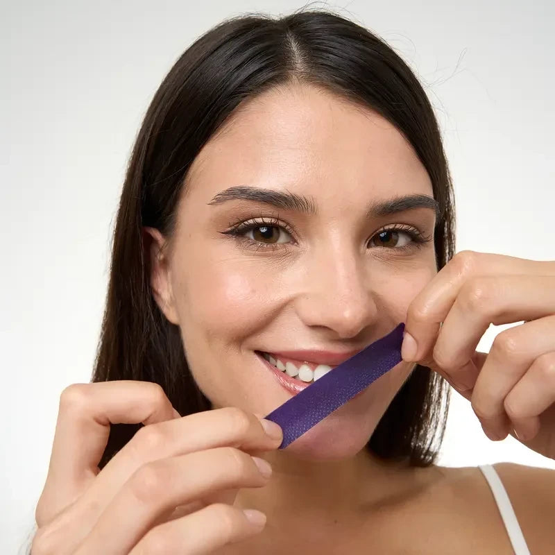 Purple Teeth Whitening Strips for Sensitive Teeth